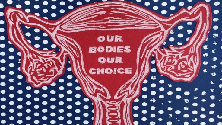 UPRISE / ANGRY WOMEN Exhibit artwork, The Untitled Space Gallery, New York - KELLY WITTE_Our Bodies Our Choice